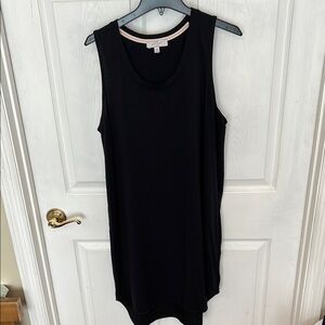 New Directions Black Tank Dress with Classic Design